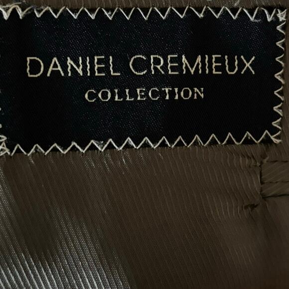 Daniel Cremieux Loro Piana Size 43R Jacket Blazer Sportcoat Union Made USA Grey - Picture 5 of 8